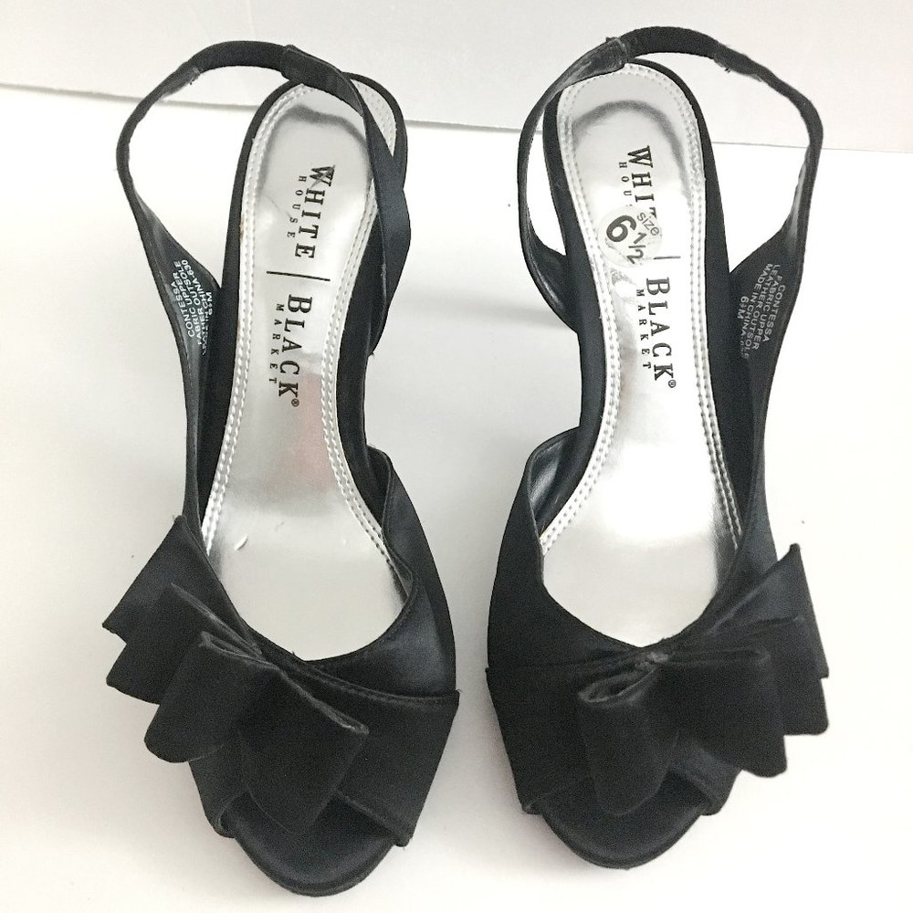 White House Black Market Sandal Heels Shoes 6.5